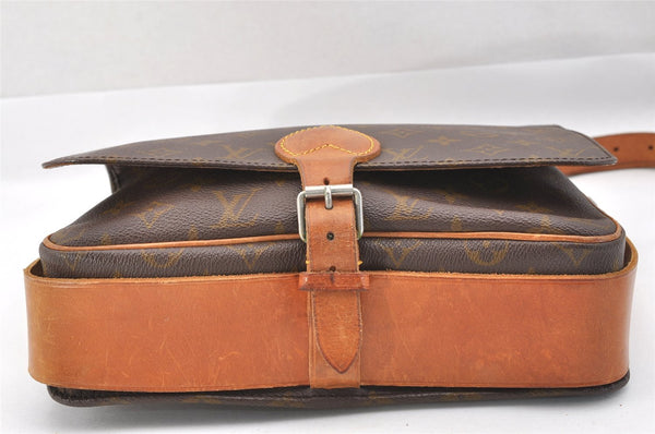 Authentic Louis Vuitton Monogram Cartouchiere GM Shoulder Bag Old Model 2401J