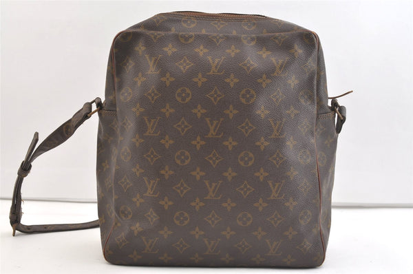 Authentic Louis Vuitton Monogram Marceau Shoulder Cross Body Bag Old Model 2401K