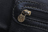 Authentic FENDI Pequin 2Way Shoulder Hand Bag PVC Leather Brown Black 2402I