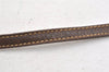 Authentic GUCCI Shoulder Cross Body Bag GG PVC Leather Brown Junk 2402K