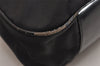 Authentic GUCCI Bamboo 2Way Shoulder Hand Bag Nylon Leather Black 2403J