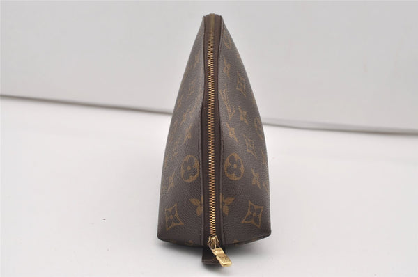 Authentic Louis Vuitton Monogram Trousse Demi Ronde 23 Pouch M47520 Junk 2404J