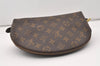 Authentic Louis Vuitton Monogram Trousse Demi Ronde 23 Pouch M47520 Junk 2404J