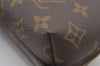 Authentic Louis Vuitton Monogram Trousse Demi Ronde 23 Pouch M47520 Junk 2404J