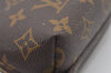 Authentic Louis Vuitton Monogram Trousse Demi Ronde 23 Pouch M47520 Junk 2404J