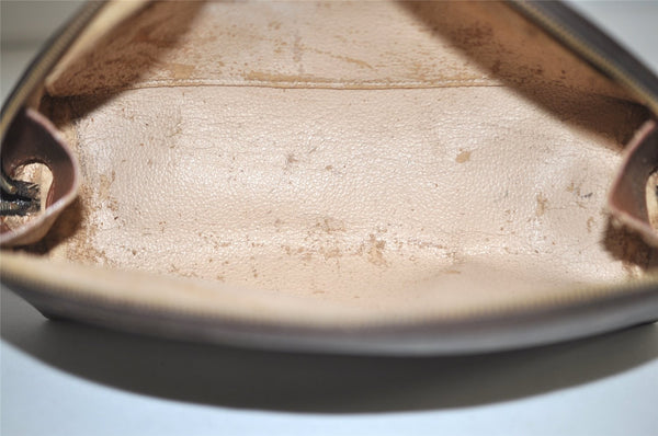 Authentic Louis Vuitton Monogram Trousse Demi Ronde 23 Pouch M47520 Junk 2404J