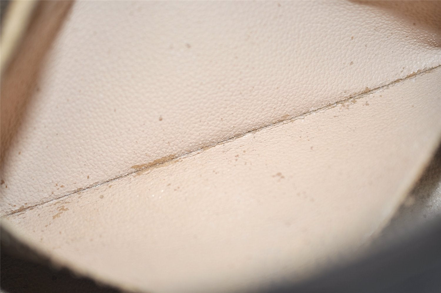 Authentic Louis Vuitton Monogram Trousse Demi Ronde 23 Pouch M47520 Junk 2404J