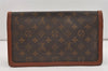 Authentic Louis Vuitton Monogram Pochette Dame GM M51810 Clutch Hand Bag 2405J