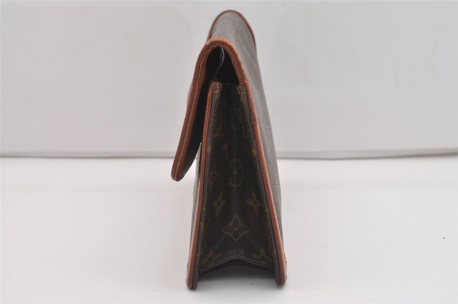 Authentic Louis Vuitton Monogram Pochette Dame GM M51810 Clutch Hand Bag 2405J