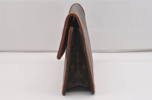 Authentic Louis Vuitton Monogram Pochette Dame GM M51810 Clutch Hand Bag 2405J