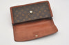 Authentic Louis Vuitton Monogram Pochette Dame GM M51810 Clutch Hand Bag 2405J
