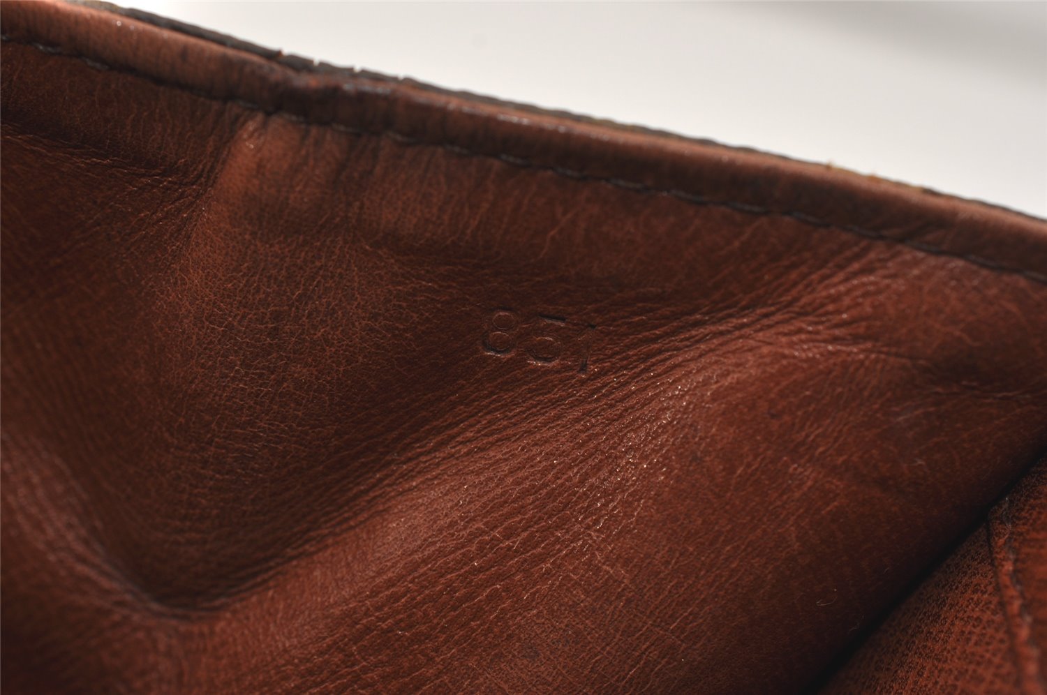 Authentic Louis Vuitton Monogram Pochette Dame GM M51810 Clutch Hand Bag 2405J