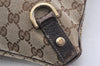 Authentic GUCCI Abbey Shoulder Cross Bag GG Canvas Leather 131326 Brown 2405K