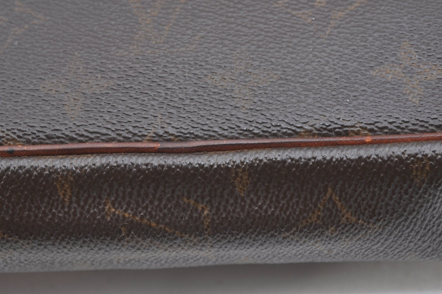 Authentic Louis Vuitton Monogram Marly Dragonne GM M51825 Clutch Hand Bag 2406G