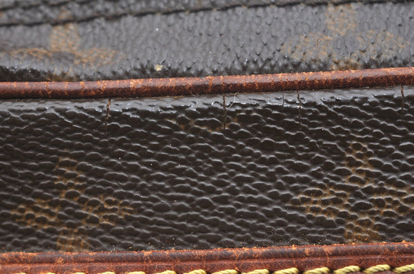 Authentic Louis Vuitton Monogram Marly Dragonne GM M51825 Clutch Hand Bag 2406G