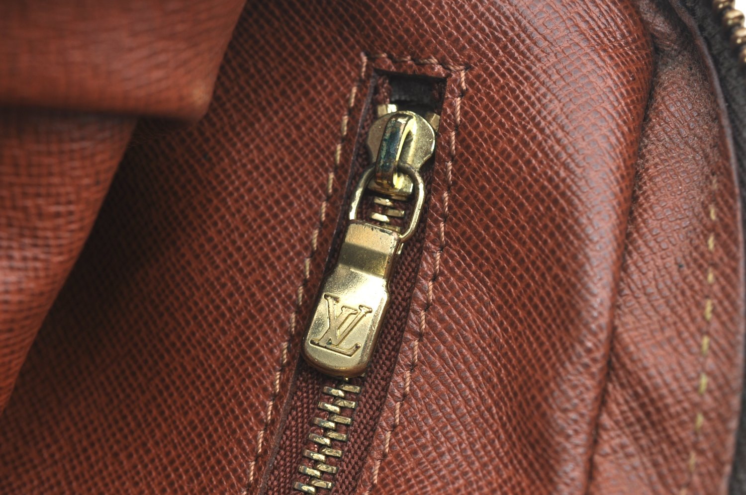 Authentic Louis Vuitton Monogram Marly Dragonne GM M51825 Clutch Hand Bag 2406G