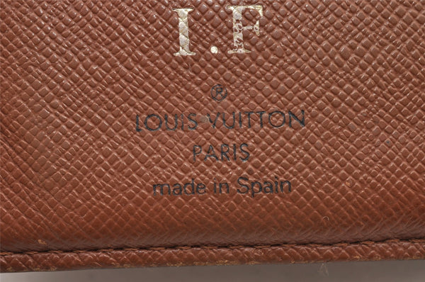 Authentic Louis Vuitton Monogram Portefeuille Viennois Wallet M61674 LV 2406I