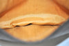 Authentic GUCCI Vintage GG Plus Clutch Hand Bag Purse PVC Leather Brown 2406K