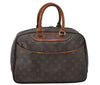 Authentic Louis Vuitton Monogram Deauville Hand Bag M47270 LV 2407J