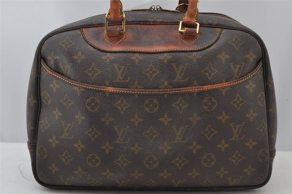 Authentic Louis Vuitton Monogram Deauville Hand Bag M47270 LV 2407J