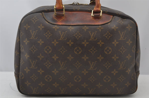 Authentic Louis Vuitton Monogram Deauville Hand Bag M47270 LV 2407J