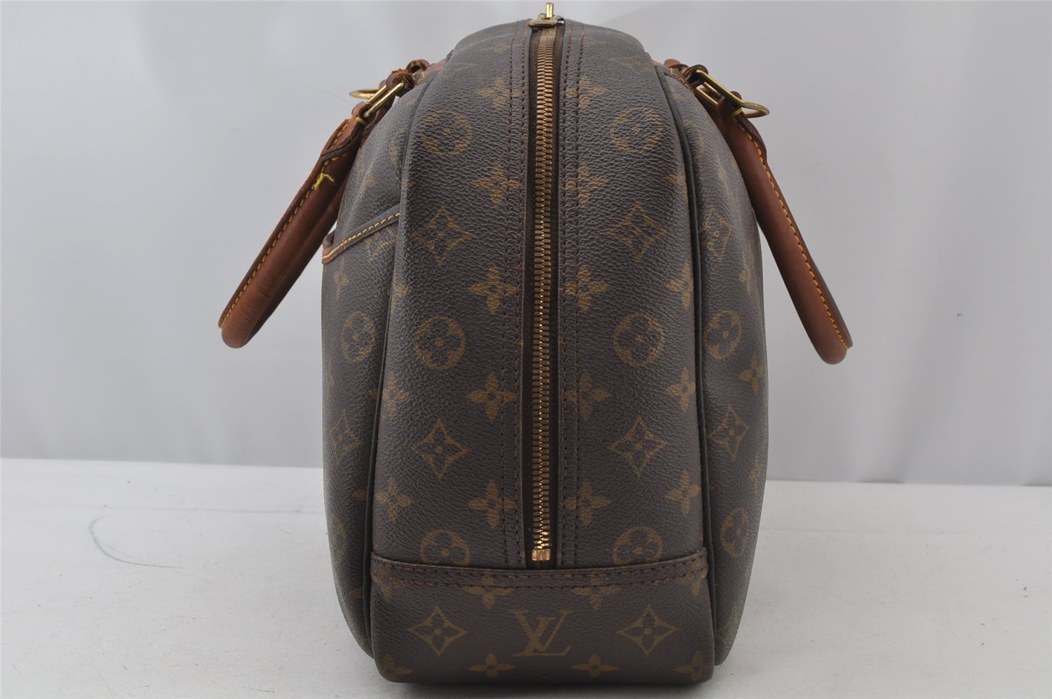 Authentic Louis Vuitton Monogram Deauville Hand Bag M47270 LV 2407J