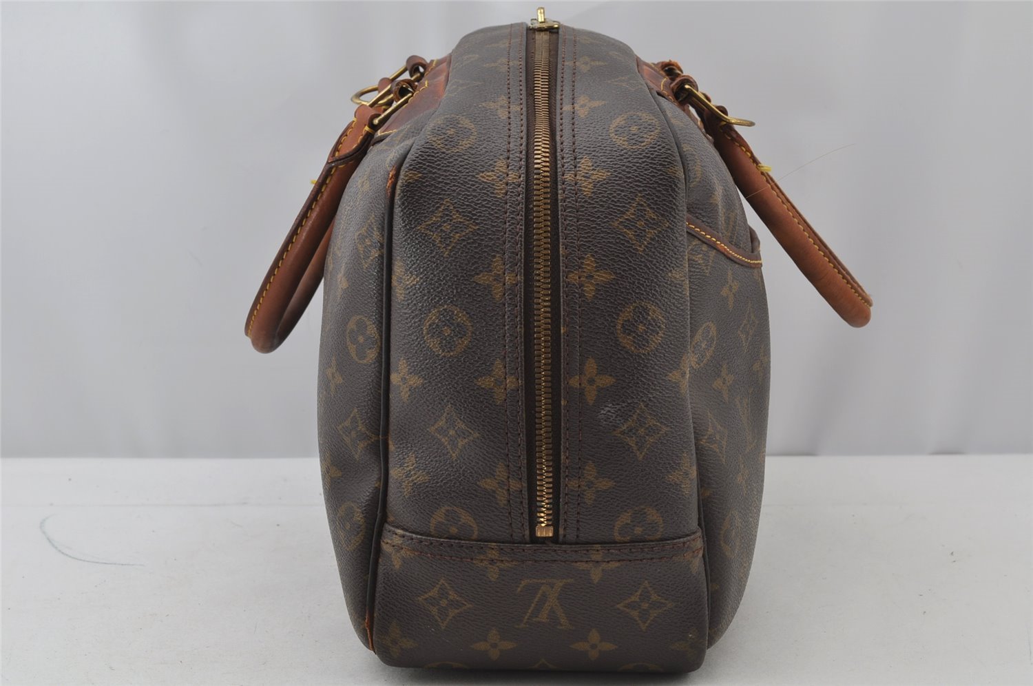 Authentic Louis Vuitton Monogram Deauville Hand Bag M47270 LV 2407J