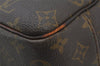 Authentic Louis Vuitton Monogram Deauville Hand Bag M47270 LV 2407J