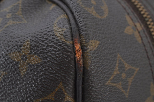 Authentic Louis Vuitton Monogram Deauville Hand Bag M47270 LV 2407J