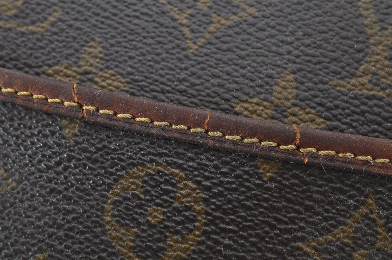 Authentic Louis Vuitton Monogram Deauville Hand Bag M47270 LV 2407J