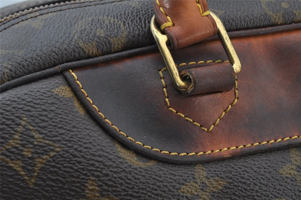 Authentic Louis Vuitton Monogram Deauville Hand Bag M47270 LV 2407J