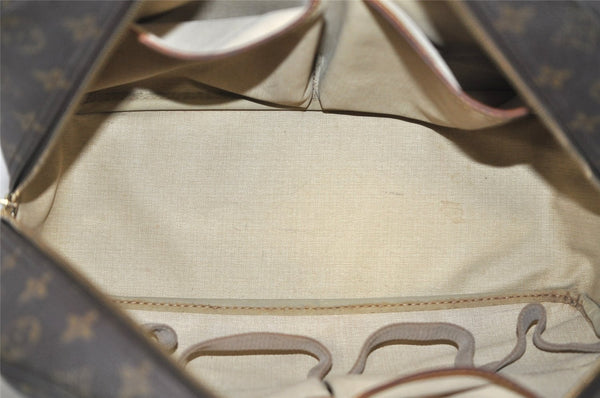 Authentic Louis Vuitton Monogram Deauville Hand Bag M47270 LV 2407J