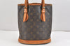 Authentic Louis Vuitton Monogram Bucket PM Shoulder Tote Bag M42238 Junk 2407K