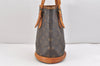 Authentic Louis Vuitton Monogram Bucket PM Shoulder Tote Bag M42238 Junk 2407K