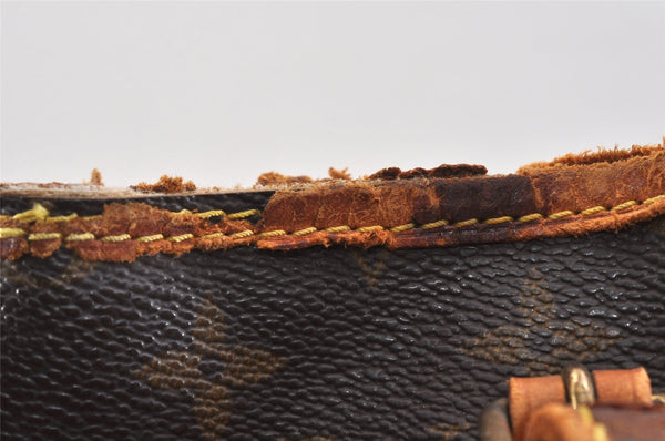 Authentic Louis Vuitton Monogram Bucket PM Shoulder Tote Bag M42238 Junk 2407K