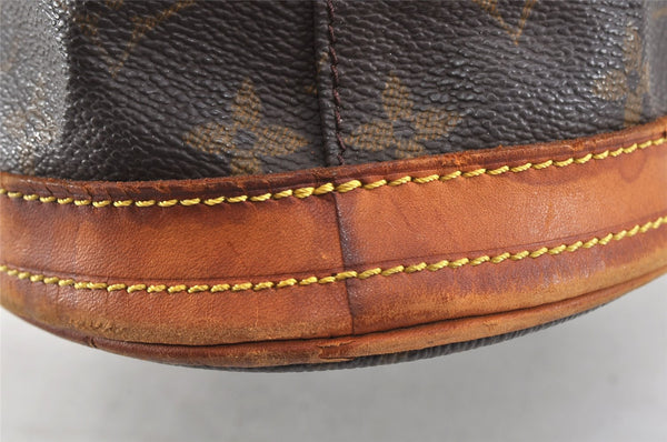 Authentic Louis Vuitton Monogram Bucket PM Shoulder Tote Bag M42238 Junk 2407K