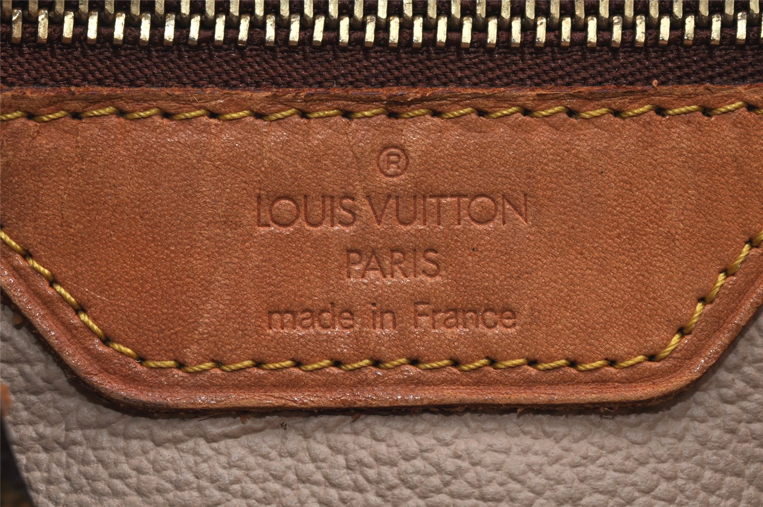 Authentic Louis Vuitton Monogram Bucket PM Shoulder Tote Bag M42238 Junk 2407K