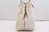 Auth Louis Vuitton Summer Collection 2014 Cabas MM Tote Bag M94502 White 2408J