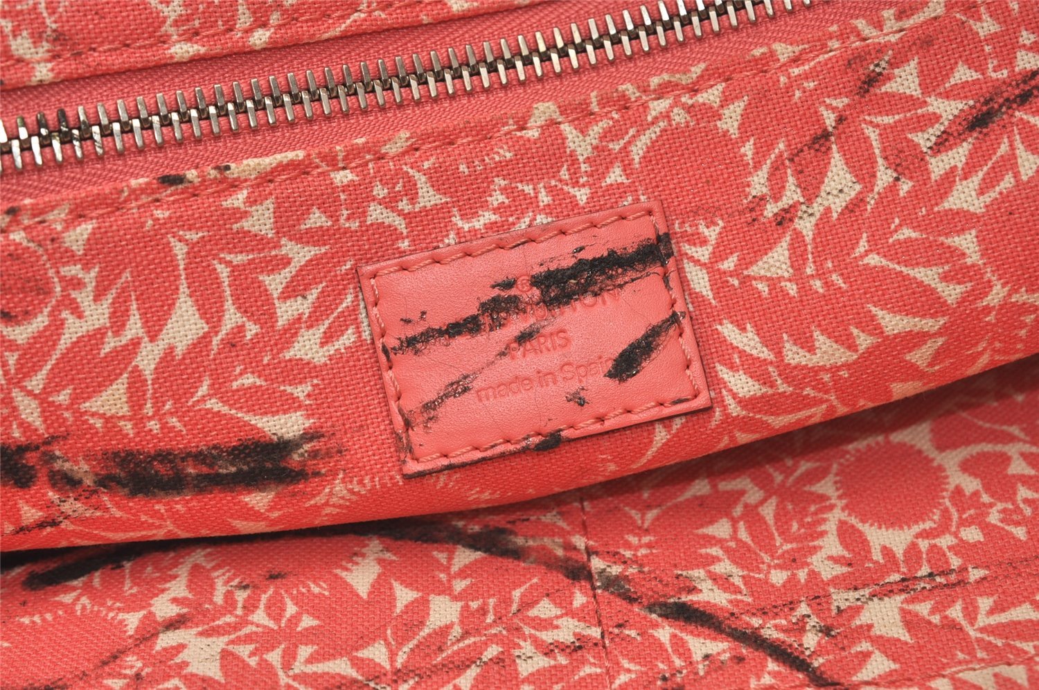 Auth Louis Vuitton Summer Collection 2014 Cabas MM Tote Bag M94502 White 2408J