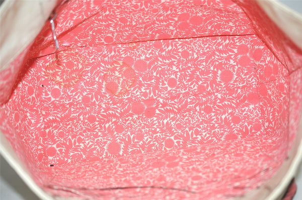 Auth Louis Vuitton Summer Collection 2014 Cabas MM Tote Bag M94502 White 2408J