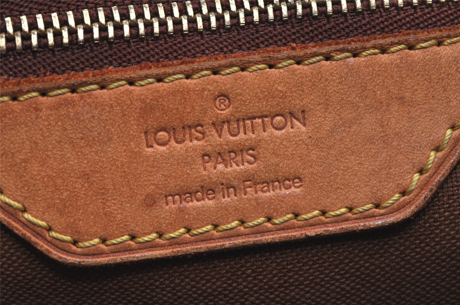 Auth Louis Vuitton Monogram Batignolles Horizontal Tote Bag M51154 Junk 2408K