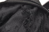 Authentic PRADA Nylon Tessuto Leather Shoulder Cross Body Bag Purse Black 2409I