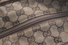 Authentic GUCCI Vintage Shoulder Tote Bag GG Canvas Leather 28892 Brown 2409K
