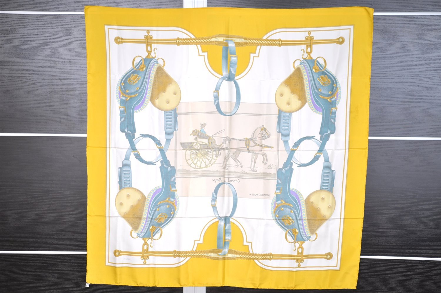 Authentic HERMES Carre 90 Scarf 