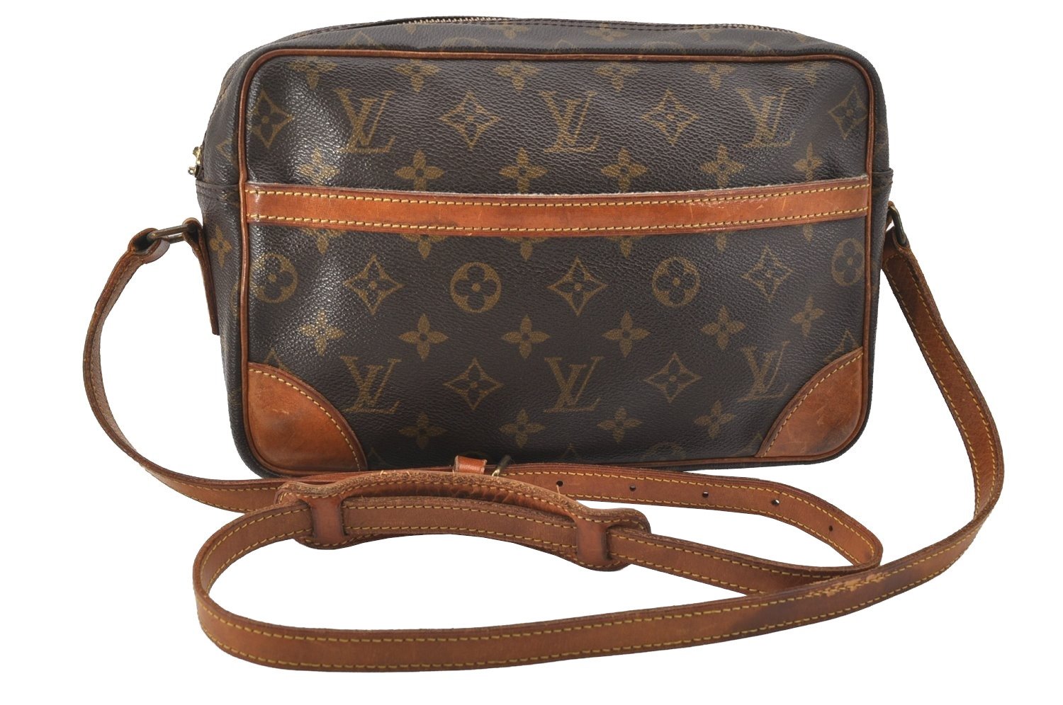 Authentic Louis Vuitton Monogram Trocadero 27 Shoulder Bag M51274 Junk 2412J