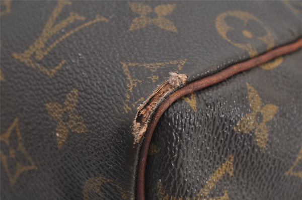 Authentic Louis Vuitton Monogram Speedy 25 Boston Hand Bag M41528 LV 2412K