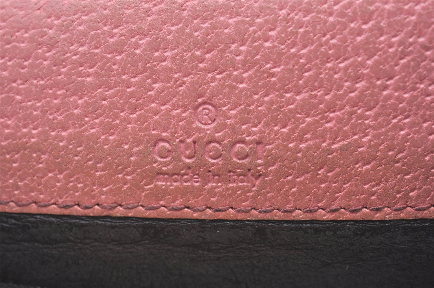 Authentic GUCCI Vintage Coin Purse Wallet GG Canvas Leather 120964 Brown 2413I