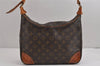 Authentic Louis Vuitton Monogram Boulogne 30 Shoulder Cross Bag M52165 LV 2413J