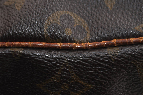 Authentic Louis Vuitton Monogram Boulogne 30 Shoulder Cross Bag M52165 LV 2413J