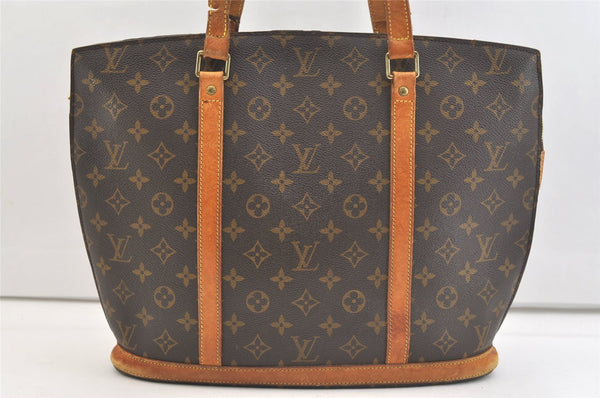 Authentic Louis Vuitton Monogram Babylone Shoulder Tote Bag M51102 LV Junk 2413K